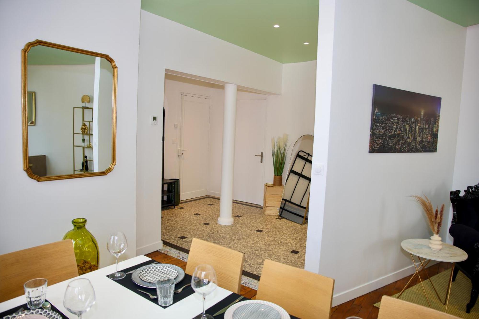 Au Coeur Du Boulingrin Apartment Reims Ngoại thất bức ảnh