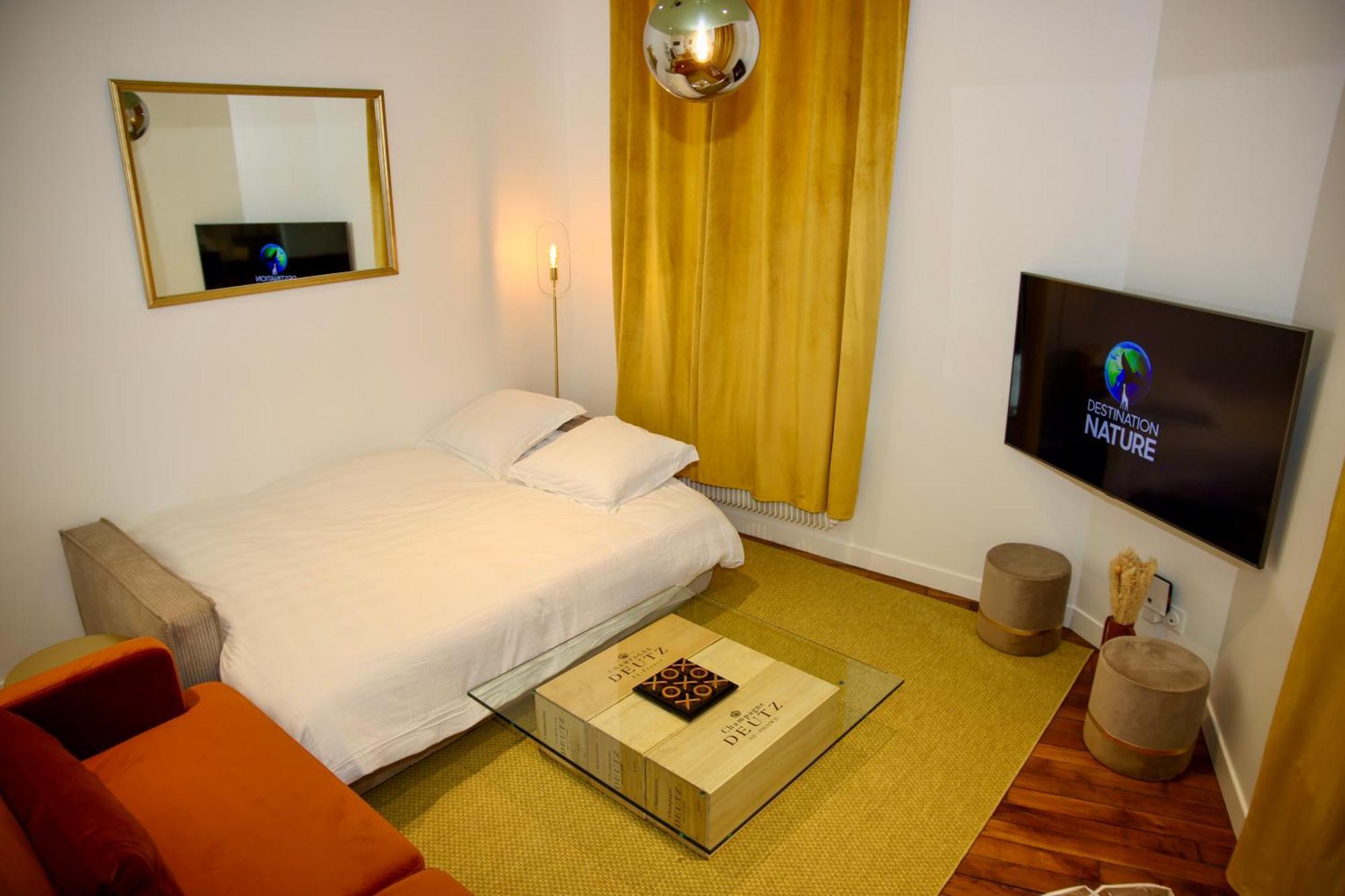 Au Coeur Du Boulingrin Apartment Reims Ngoại thất bức ảnh